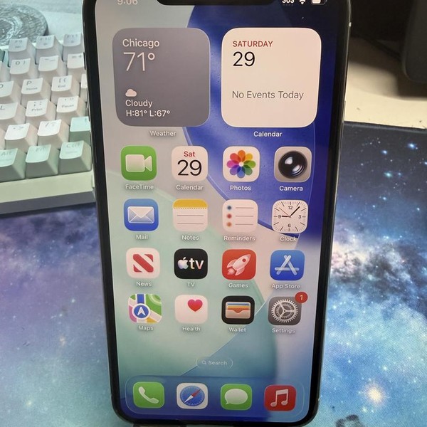 Apple iPhone 11 Pro Max - Unlocked, 256 GB, Silver, A2161