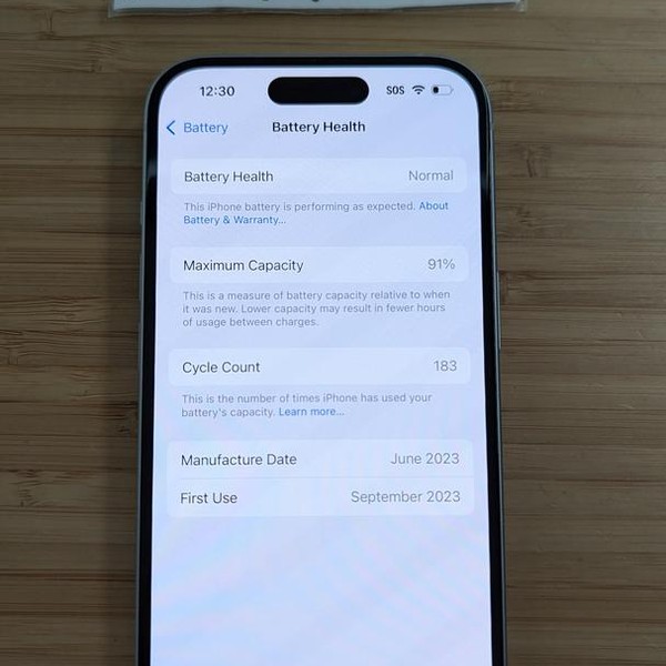 Apple iPhone 15 - Verizon, 128 GB, Blue, A2846