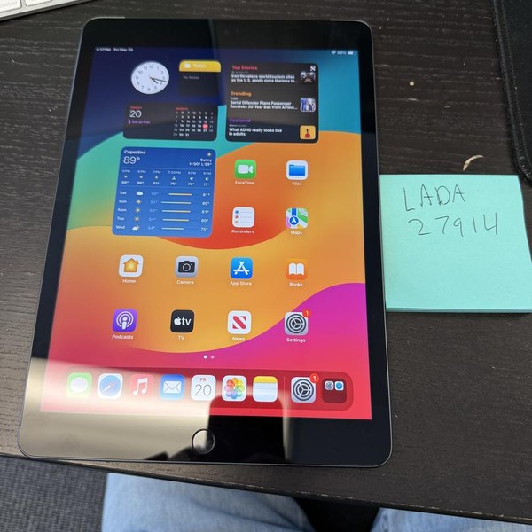 Apple iPad 9th Gen - Unlocked, 256 GB, Gray, A2603