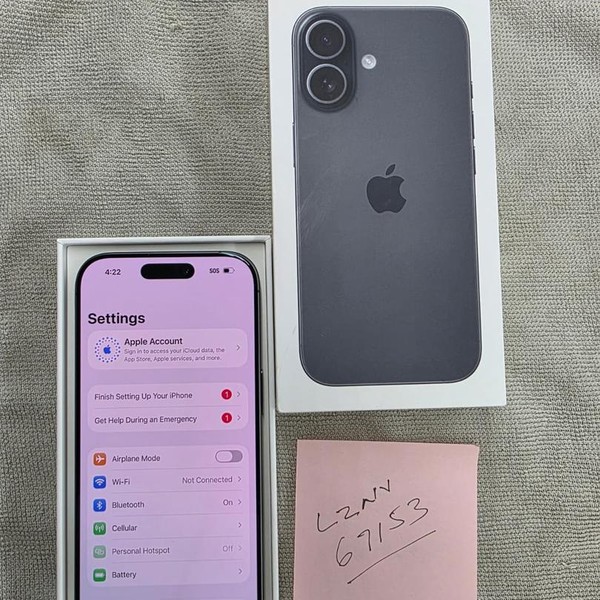 Apple iPhone 17 - Unlocked, 256 GB, Black, A3258