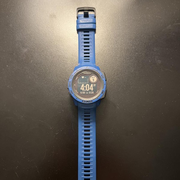 Garmin Instinct Solar - Blue, Standard