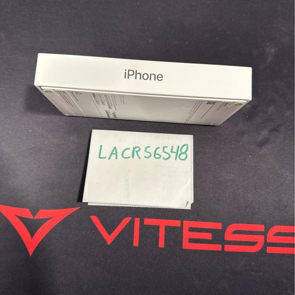 Apple iPhone 16e - Cricket, 128 GB, Black, A3212