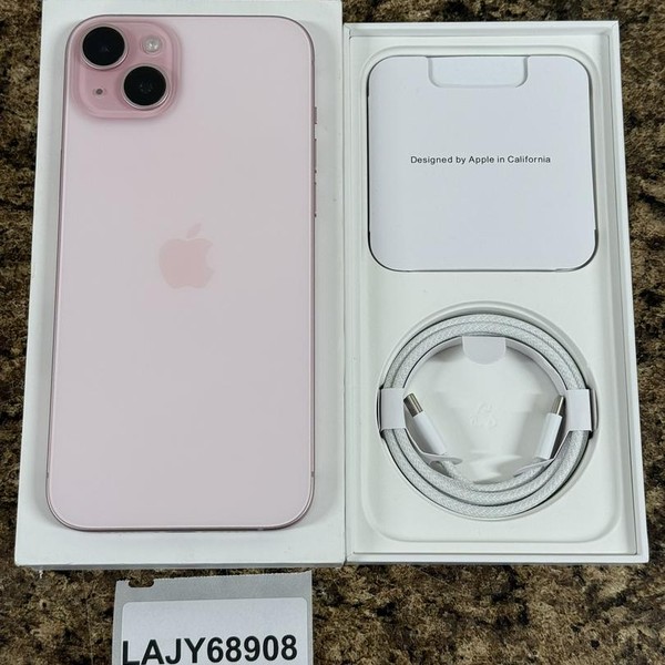 Apple iPhone 15 Plus - Unlocked, 256 GB, Pink, A2847