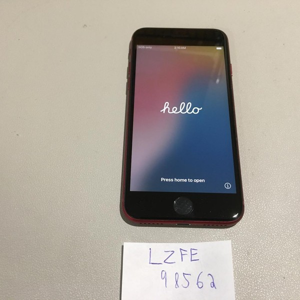 Apple iPhone SE 3rd Gen 2022 - Consumer Cellular, Red, 128 GB, A2595