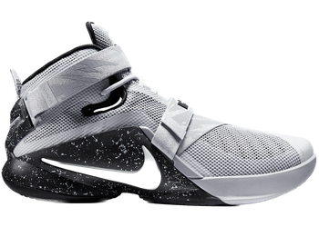 Nike LeBron Soldier 9 Wolf Grey White Black for sale