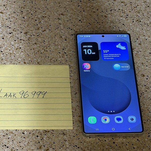 Samsung Galaxy S25 Ultra - Unlocked, Whitesilver, 256 GB, 12 GB, SM-S938U1