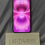 Mint Apple iPhone 16 - Unlocked Non-US, 128 GB, Pink, A3287