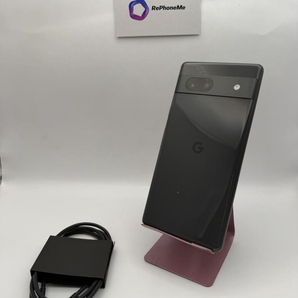 Google Pixel 7a - Unlocked, 128 GB, Charcoal, 8 GB, GWKK3