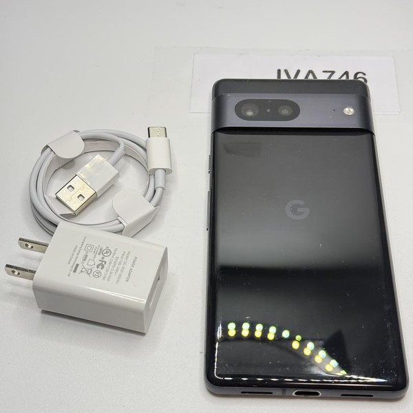 Google Pixel 7 - Unlocked, 128 GB, Obsidian, 8 GB, GVU6C, Sub-6 5G