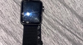 Good
													Apple Watch Series 3 38mm - Unlocked, Gray, A1860, Aluminum, photo 1 of 2