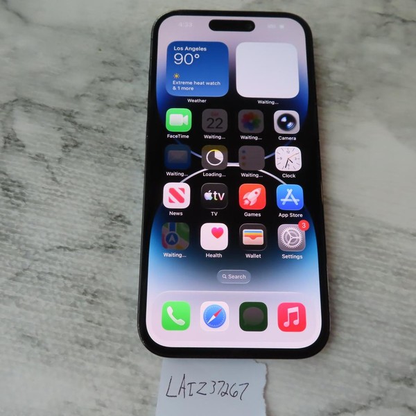 Apple iPhone 14 Pro - Unlocked, 128 GB, Black, A2650