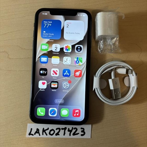 Apple iPhone 11 - Unlocked, 64 GB, Black, A2111