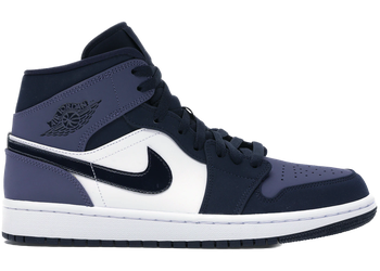 Jordan 1 Mid Obsidian Sanded Purple for sale