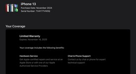 Mint
													Apple iPhone 13 - Unlocked, Midnight, 128 GB, A2482, photo 2 of 9