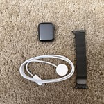Good Apple Watch Series 9 45mm - Unlocked, Graphite, A2984 - Cellular, Stainless