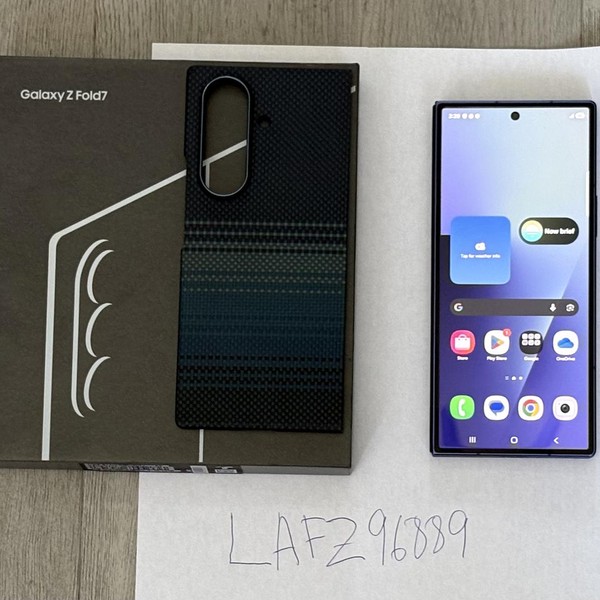Samsung Galaxy Z Fold7 - Unlocked, 256 GB, Blue Shadow, 12 GB, SM-F966U1