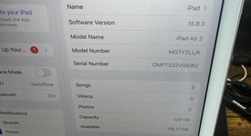 Good
													Apple iPad Air 2 - Wi-Fi, Silver, 128 GB, photo 3 of 4