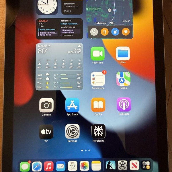 Apple iPad (6th Gen) - Wi-Fi, 128 GB, Gray, A1893
