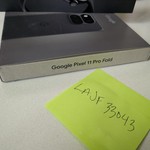 New Google Pixel 11 Pro Fold - Unlocked, 512 GB, Obsidian, 16 GB, GZDQ6