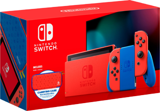 Nintendo Switch - 32 GB, Red & Blue, Mario Red & Blue Edition