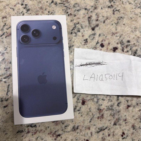 Apple iPhone 17 Pro Max - Unlocked, 256 GB, Deep Blue, A3257