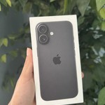 New Apple iPhone 16 - Unlocked, 128 GB, Black, A3081