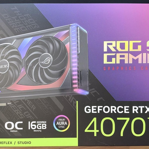 Asus GeForce RTX 4070 Ti - ROG STRIX OC, ROG-STRIX-RTX4070TI-O12G-GAMING