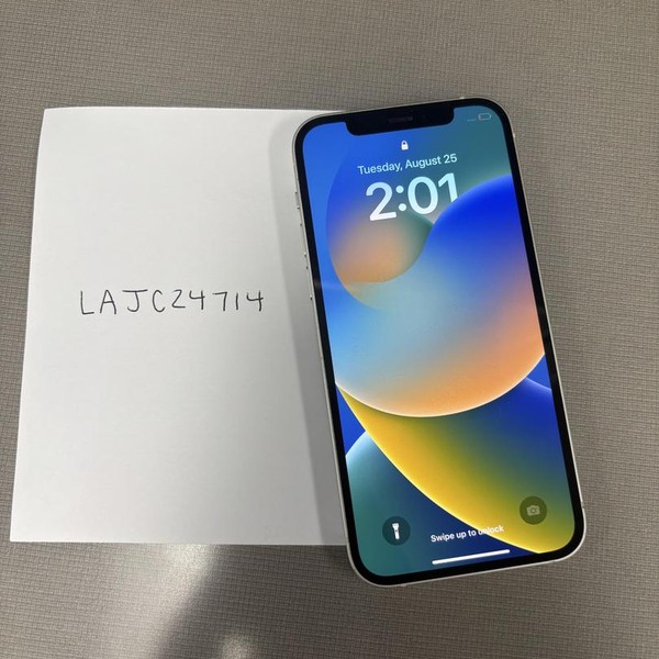 Apple iPhone 12 - AT&T, 128 GB, White, A2172