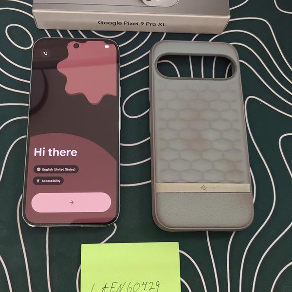 Google Pixel 9 Pro XL - Unlocked, 128 GB, Hazel, 16 GB, GGX8B