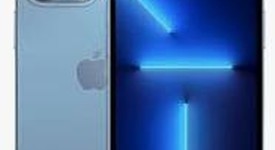Mint
													Apple iPhone 13 Pro - Unlocked, Sierra Blue, 128 GB, A2483, photo 1 of 1