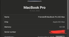 Mint
													MacBook Pro 2023 - 14" - Apple M2 Max, Gray, 1 TB, 64 GB, photo 5 of 13
