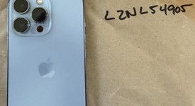 Good
													Apple iPhone 13 Pro - Unlocked, Sierra Blue, 128 GB, A2483, photo 3 of 10