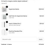 Mint Supernote A5 X2 Manta - 32 GB, White
