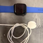 Fair Apple Watch Series 7 45mm - Unlocked, Blue, A2477 - Cellular, Aluminum