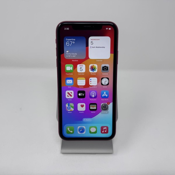 Apple iPhone Xr - AT&T, 64 GB, Red, A1984