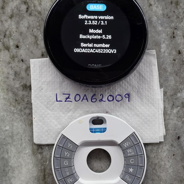 Nest Thermostat 3rd Gen - Black