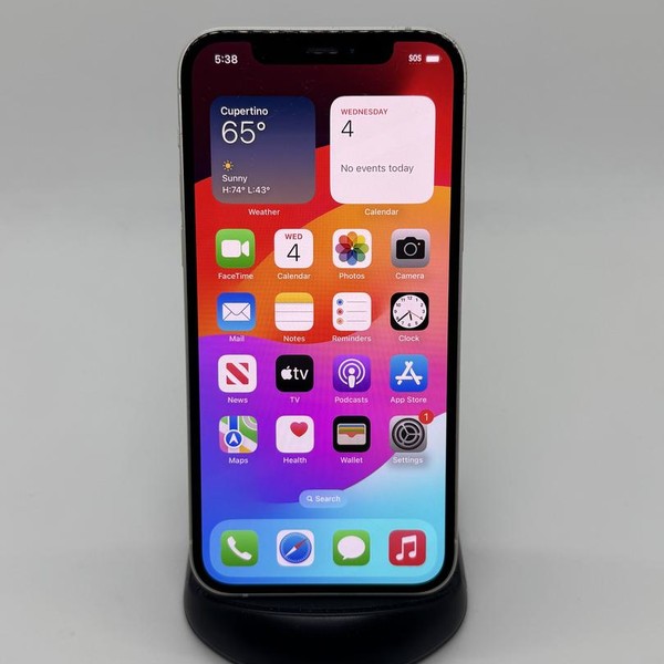 Apple iPhone 12 - Unlocked, 64 GB, White, A2172