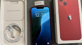 Good
													Apple iPhone 13 - Unlocked, Red, 256 GB, A2482, photo 2 of 8