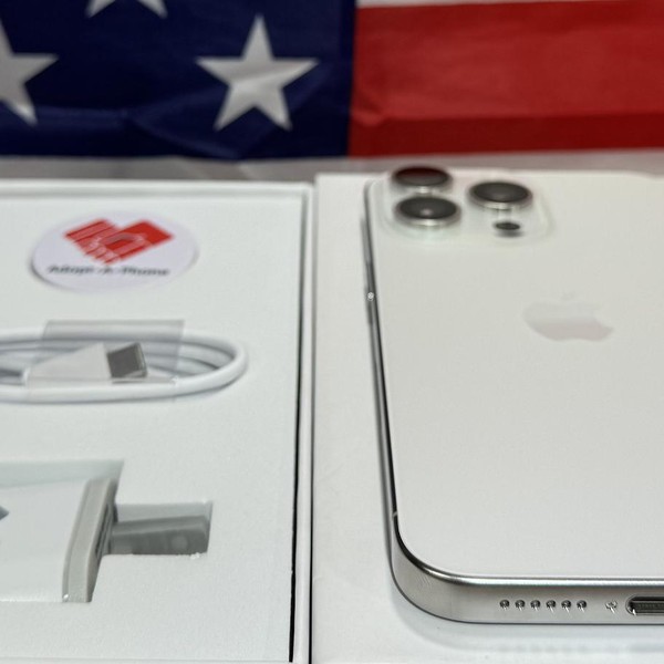 Apple iPhone 15 Pro Max - Unlocked, 512 GB, White, A2849