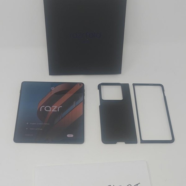 Motorola Razr Fold - Unlocked, 512 GB, PANTONE Blackened Blue