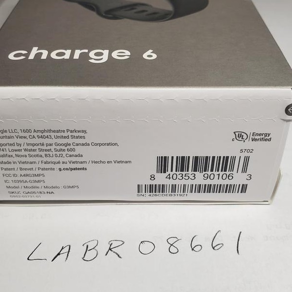 Fitbit Charge 6 - Black