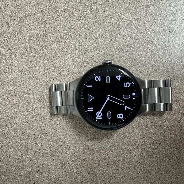 Google Pixel Watch 3 - Unlocked, Silver, 45mm, LTE