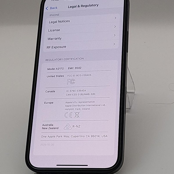 Apple iPhone 12 - AT&T, 64 GB, Black, A2172