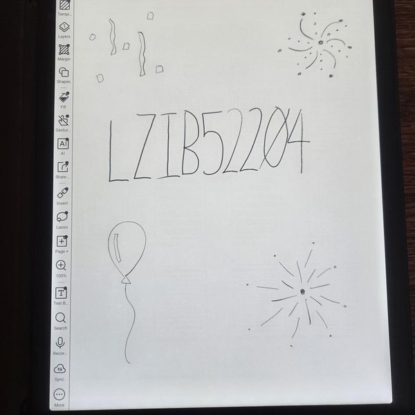 BOOX Tab X 13.3 inch - 128 GB, 6 GB