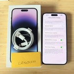 Good Apple iPhone 14 Pro Max - Unlocked, Purple, 512 GB, A2651