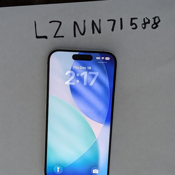 Apple iPhone 16 - Unlocked, 256 GB, White, A3081