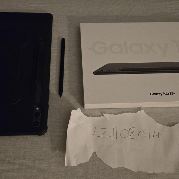 Samsung Galaxy Tab S9 Plus - Wi-Fi, 256 GB, Graphite, 12 GB, SM-X810