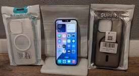 Good
													Apple iPhone 13 Pro - Unlocked, Sierra Blue, 256 GB, A2483, photo 1 of 15