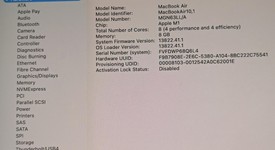 Good
													MacBook Air 2020 - 13" - Apple M1, Gray, 256 GB, 8 GB, photo 4 of 11