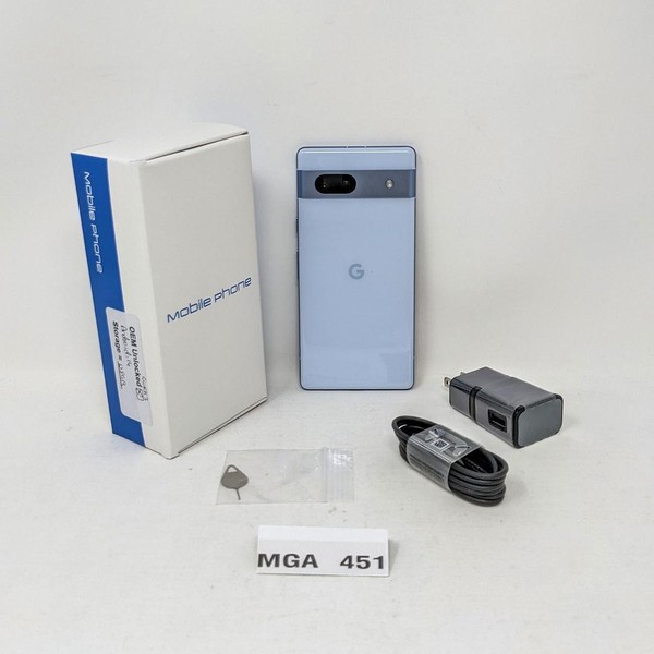 Google Pixel 7a - Unlocked, 128 GB, Sea, 8 GB, GWKK3